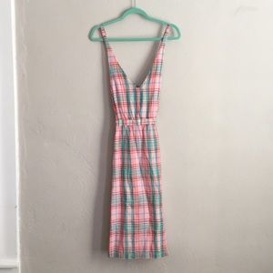 j crew plaid dress